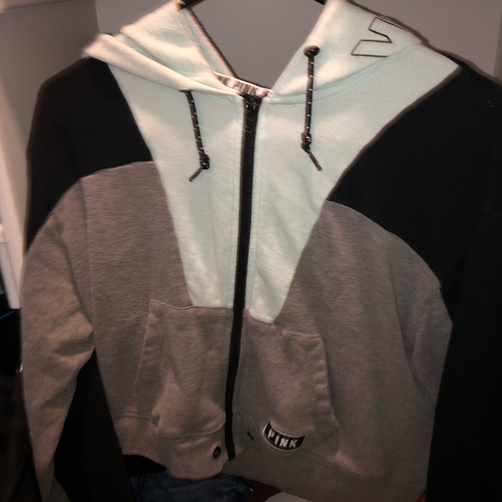PINK zip up hoodie